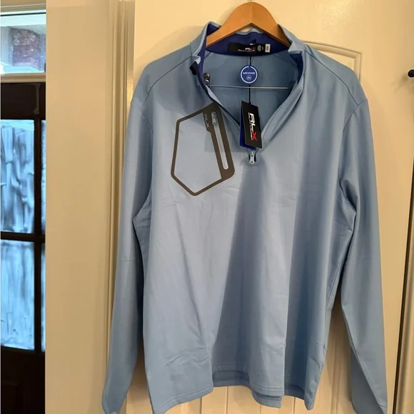 RLX Ralph Lauren Blue Wicking Shirt - Picture 6 of 6